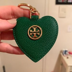 Brand new Tory Burch heart bag accessory